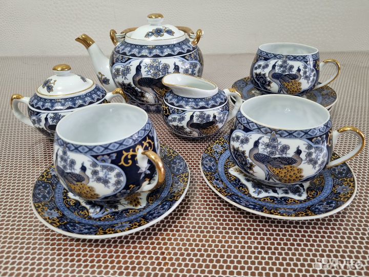 Чайный сервиз фарфор япония