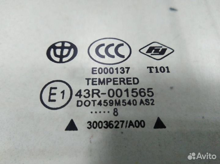 Стекло двери задней левой Brilliance M2 BS4 2007-2