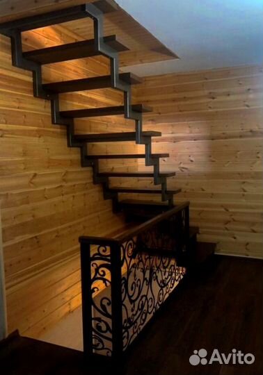 Лестницы прямые под ключ