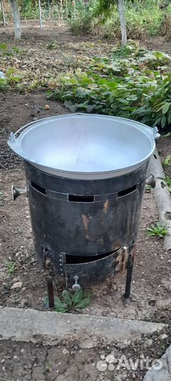 Печь учаг для казана