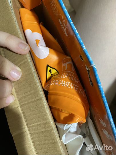 Круг для плавания swimtrainer оранжевый