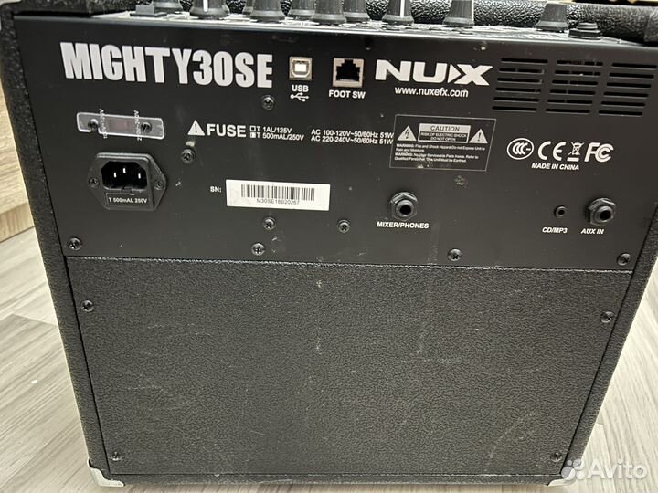 Комбоусилитель NUX mighty SE