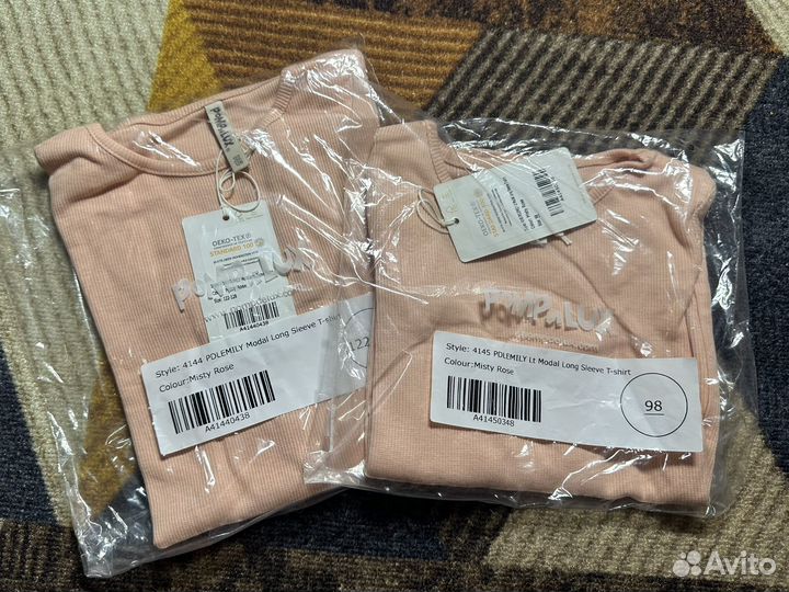 Лонгслив pomp de lux 98, 122-128 новый оригинал