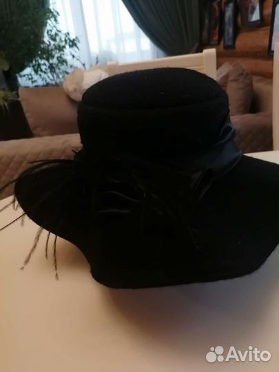 Шляпа женская шерсть