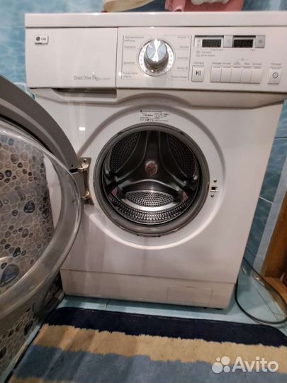 Стиральная машина бу lg 5 кг
