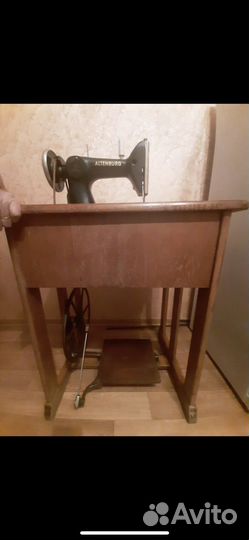 Швейная машина altenburg, ножная