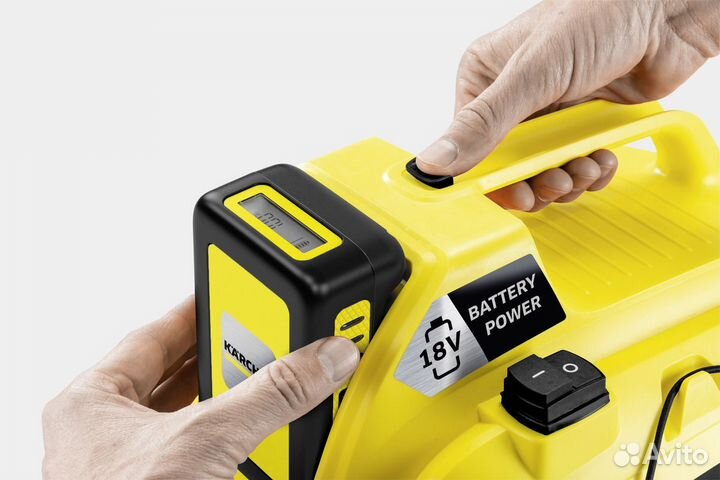 Пылесос Karcher WD 1 Compact Battery Set Новый
