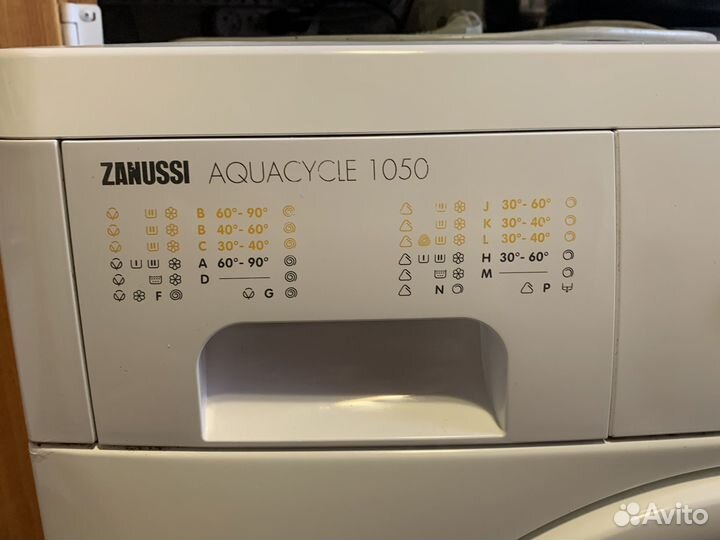 Стиральная машина zanussi aquacycle 1050
