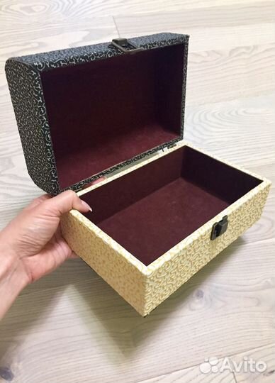Новая декоративная шкатулка-сундучок