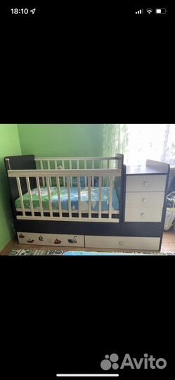 Детская кровать трансформер