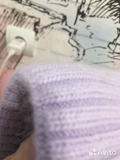 Шапки женские вязаные из ангоры