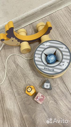 Деревянная каталка сортер