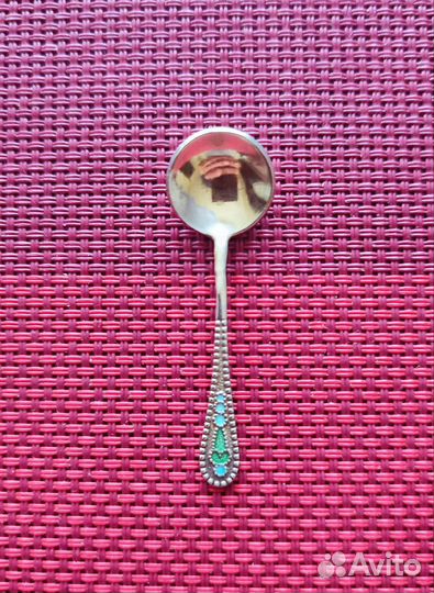 Ложечка для соли. Серебро. СССР