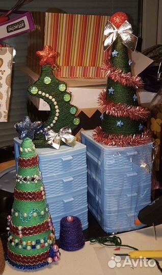 Новогодние игрушки ручной работы