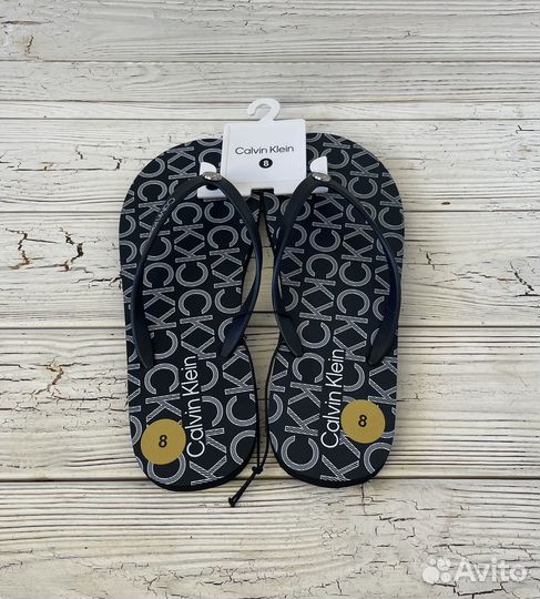 Новые Оригинальные Женские Шлепанцы Calvin Klein