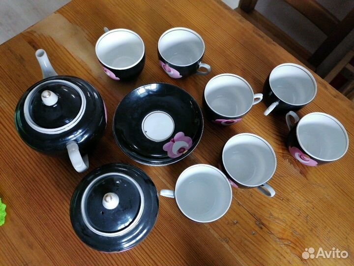 Набор посуды, стаканы, рюмки