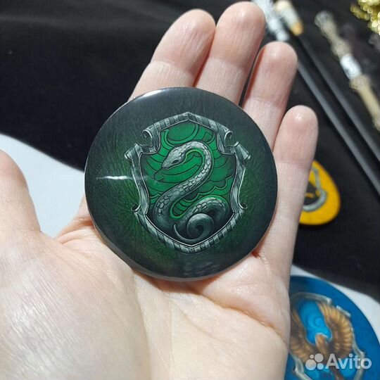 Коллекция значков эмблемы факультетов Хогвардса