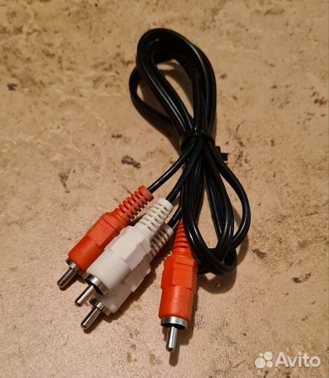 Аудио-видео кабели разные, тюльпан