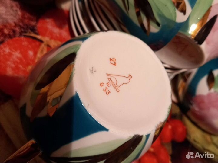 Чайный сервиз Дулёво СССР