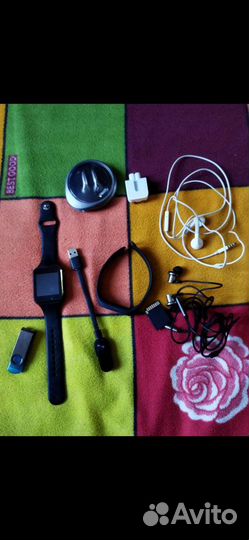 Часы умные,браслет Mi,наушники Sony