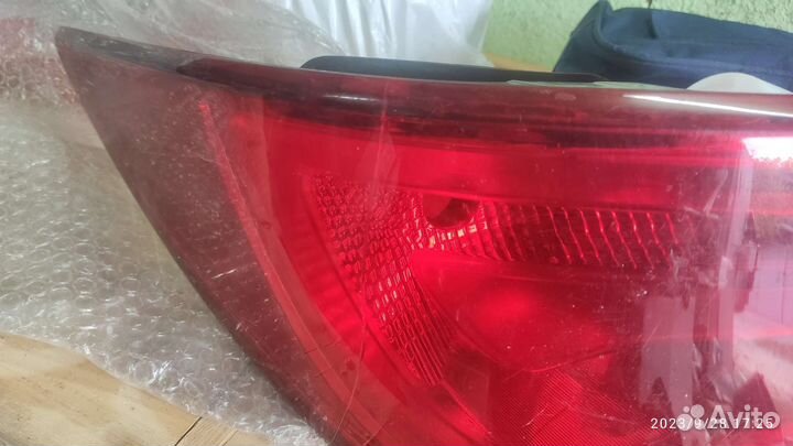 Фара задняя левая на хендай солярис 2