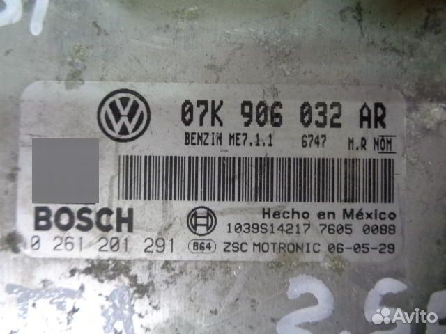 Блок управления двс Volkswagen Jetta 5 07K906032AR