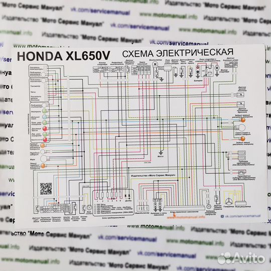 Honda XL650V Transalp подарочный набор