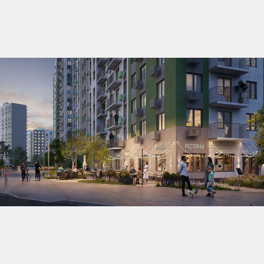 1-к. квартира, 33 м², 1/14 эт.