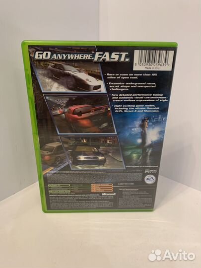 Need For Speed Underground 2 - Xbox original