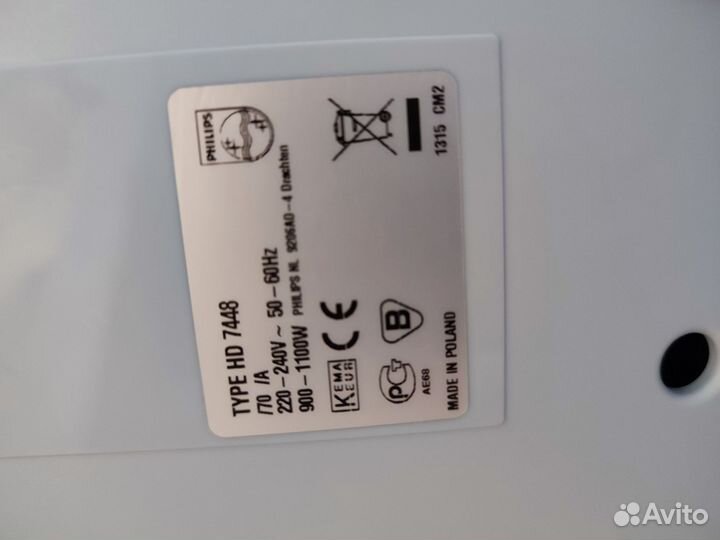 Кофеварка Philips HD 7448 Польша