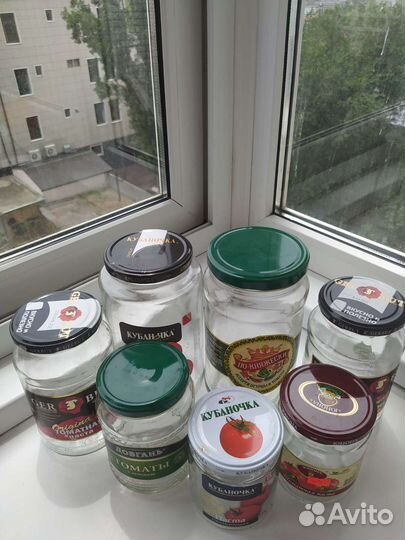 Банки стеклянные