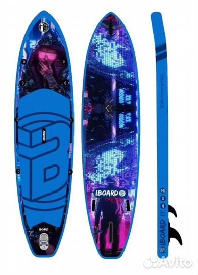 Сапборд надувной iboard 335х81х15