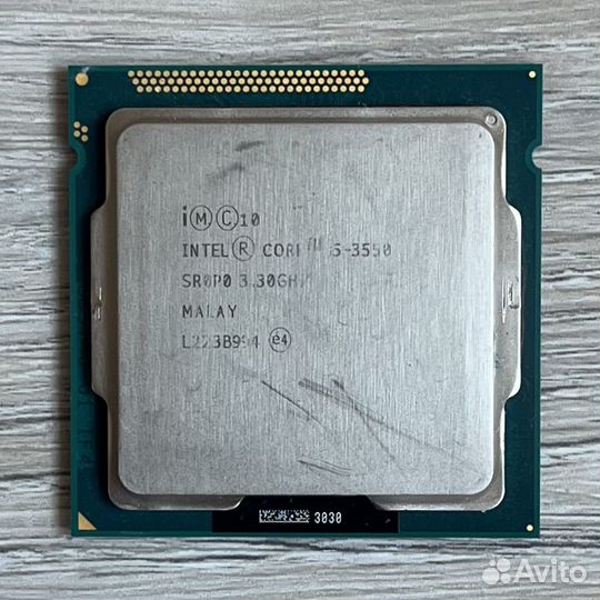 Процессор I5 3550
