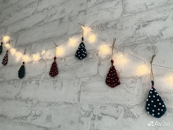 Новогодние игрушки украшения ручной работы