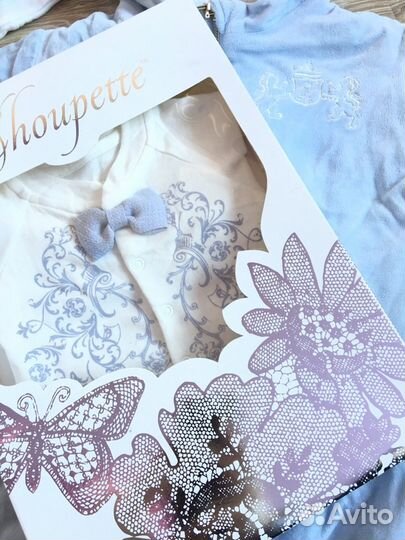 На Выписку Конверт и слип с шапочкой Choupette