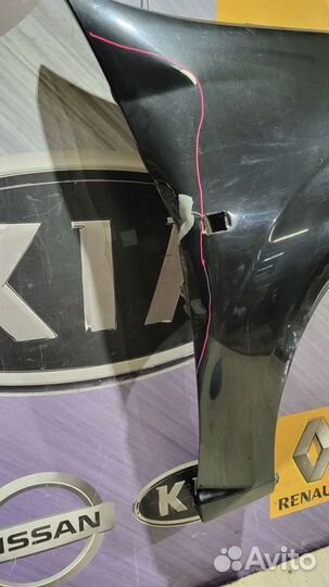 Крыло переднее renault logan Прав