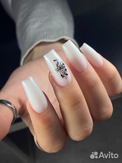 Модель на наращивание ногтей бесплатно