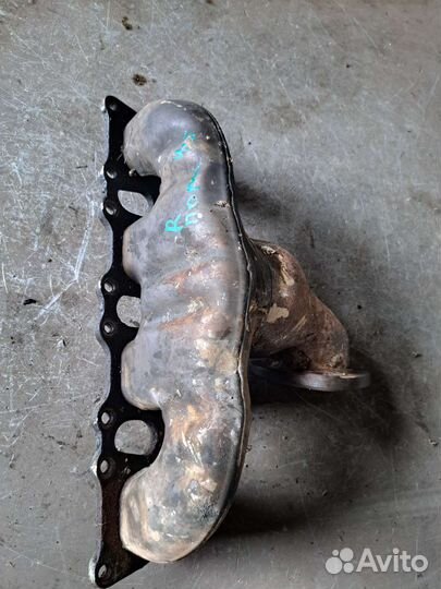 Выпускной коллектор на Porsche 955