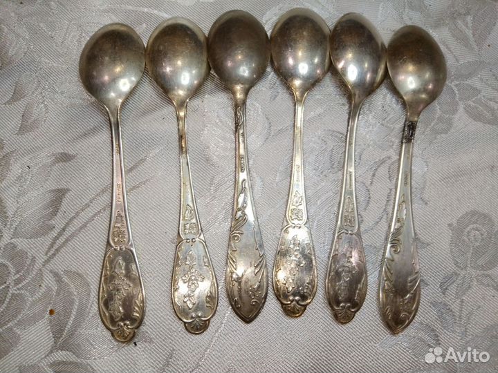 Чайные ложки мельхиор СССР