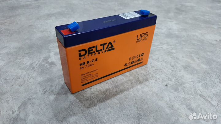 Аккумуляторная батарея Delta HR 6-7.2 (6V / 7.2Ah)