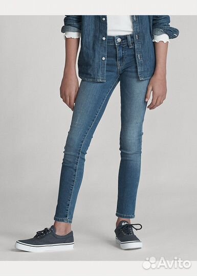 Джинсы Ralph Lauren Aubrie Denim р.16 новые