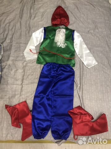 Новогодний костюм заяц гном