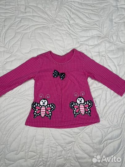 Лонгслив для девочки 86