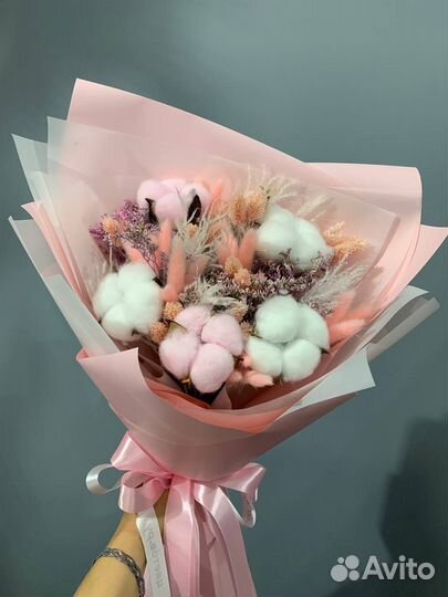 Букет из натуральных сухоцветов