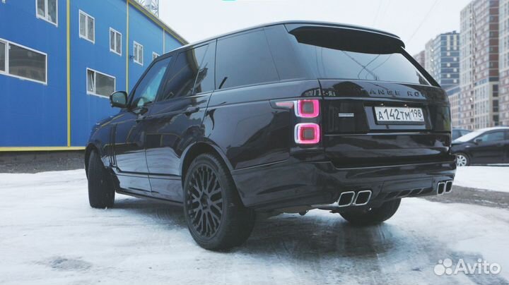 Рестайлинг Range Rover 2013 в 2018-2021 SVO