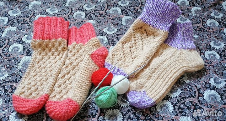 Следки носочки ручной работы