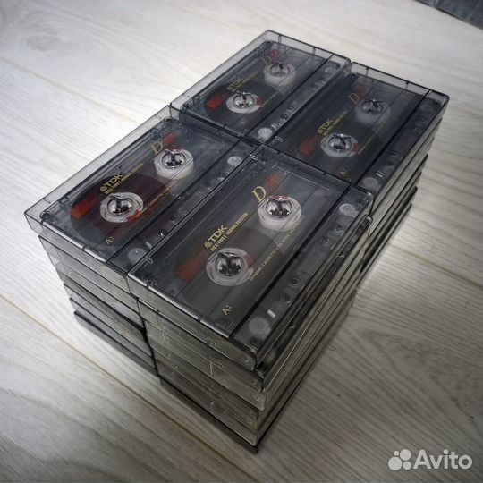 Аудиокассеты TDK D90 (читай описание)