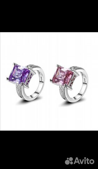 Серебряный кольцо. 925 проб