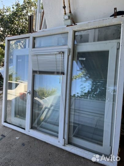 Окна пластиковые бу
