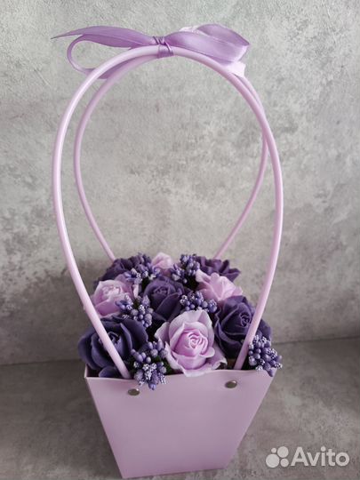 Букет из мыла ручной работы